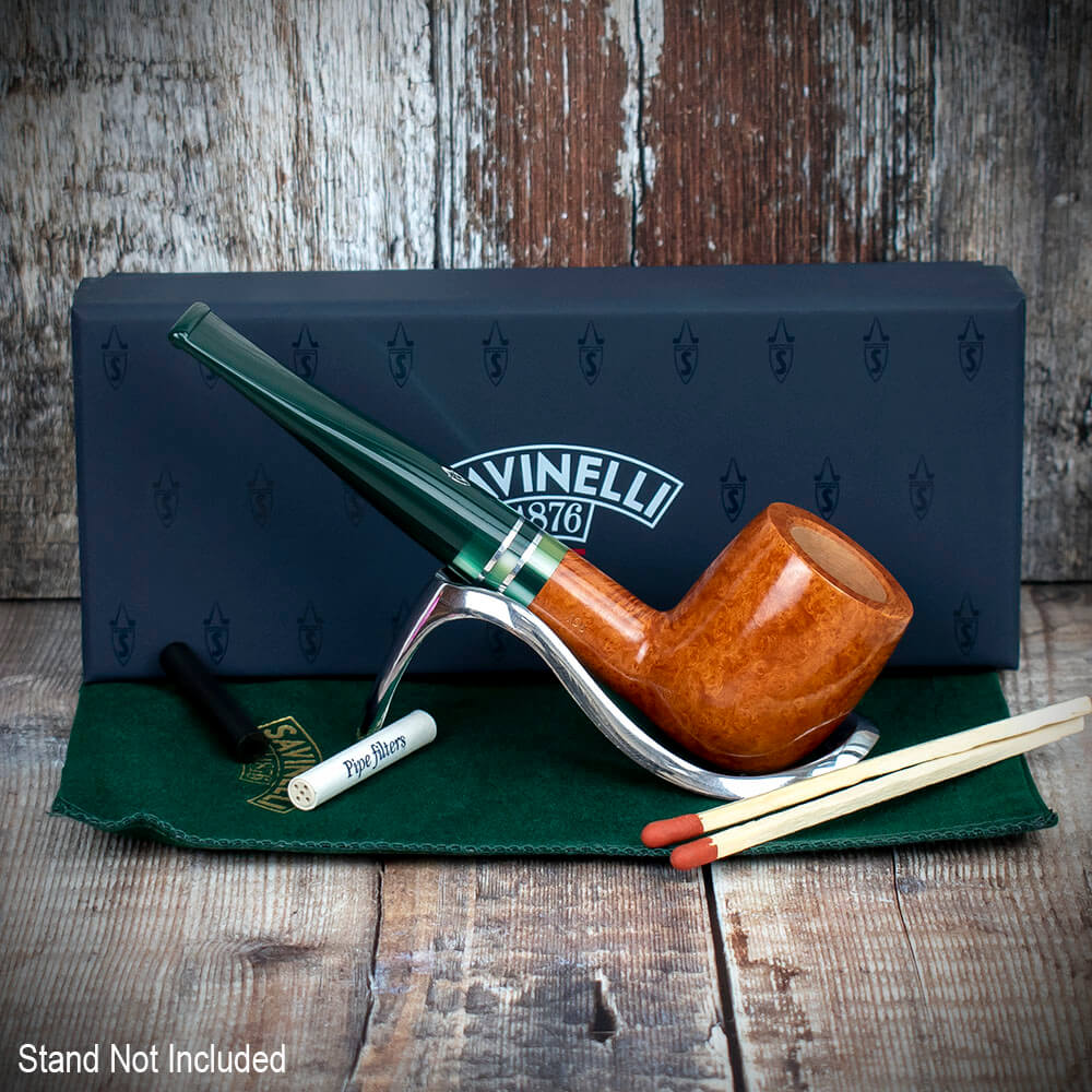 Savinelli Foresta Smooth Natural 106 - 6mm Briar Pipe