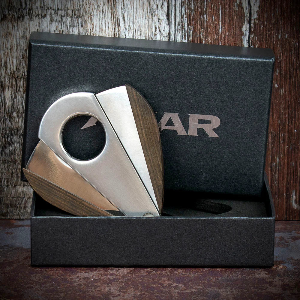 Xikar Xi-3 Macassar Ebony 300ME Double Blade Guillotine Cigar Cutter