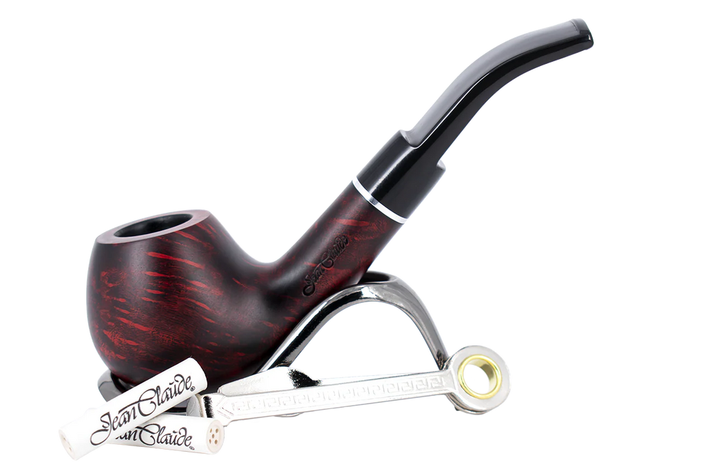 Smoke-King Pipe Smoker's Beginner Set (Bent Pipe)