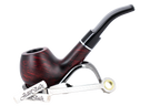 Smoke-King Pipe Smoker's Beginner Set (Bent Pipe)