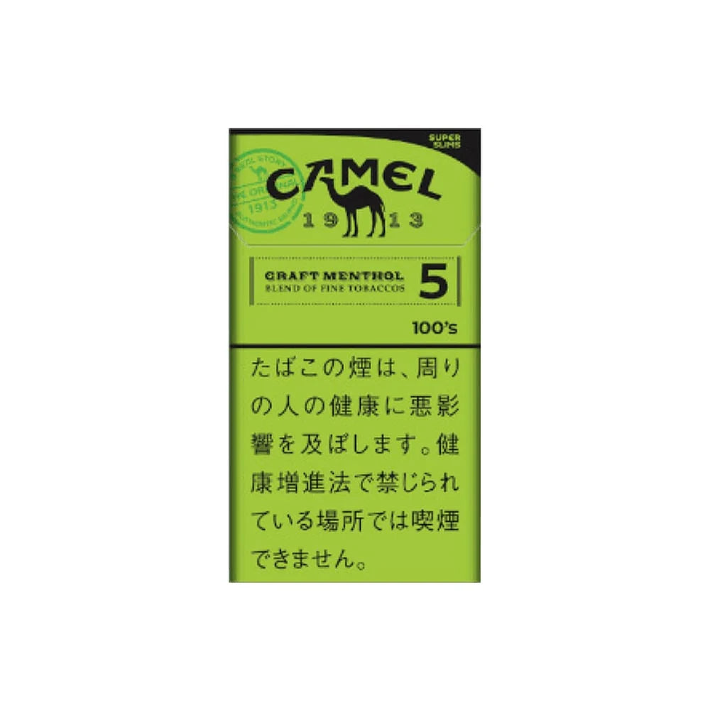 Camel Craft Menthol 5 100’s (SuperSlims)
