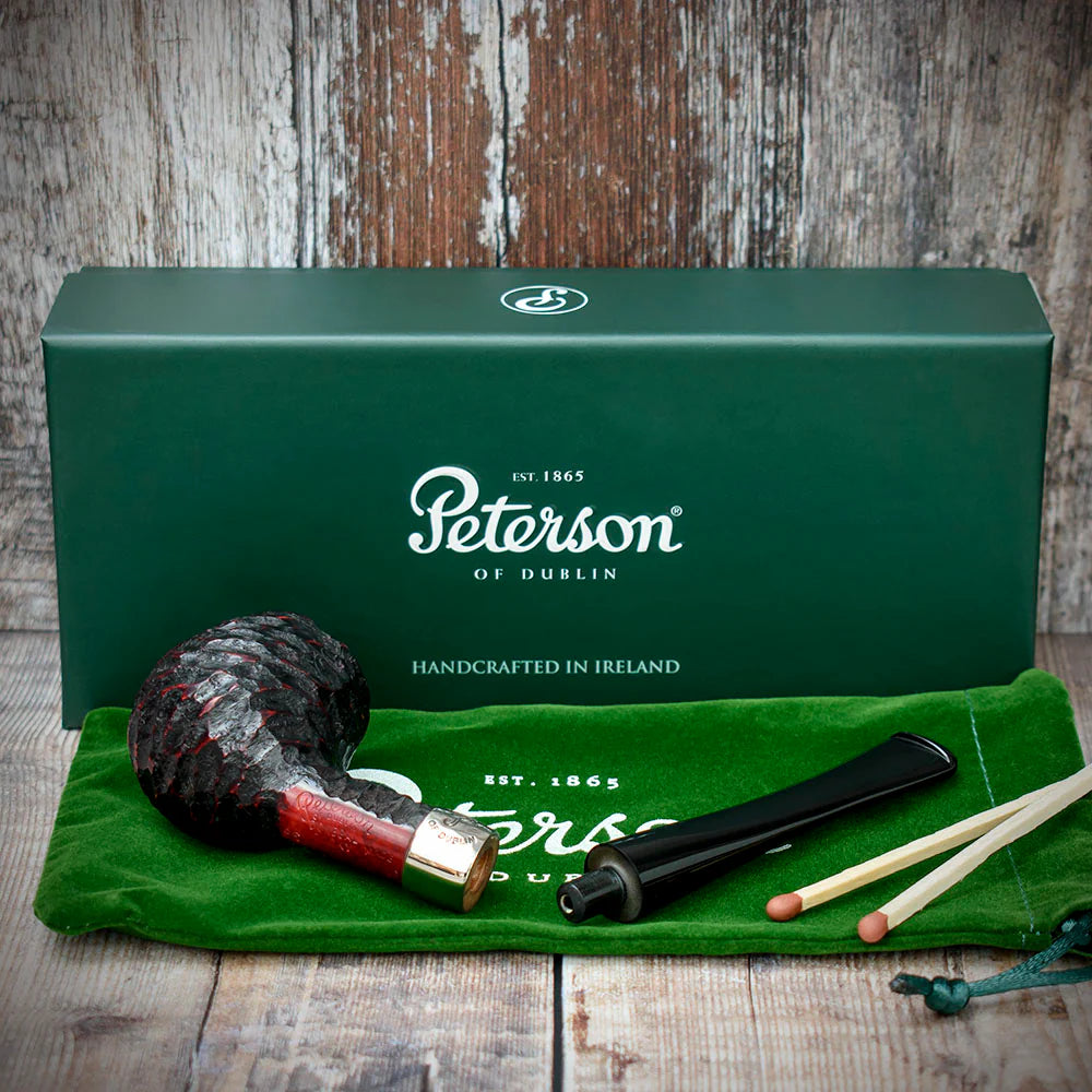 Peterson of Dublin Donegal Rocky Briar Smoking Pipe - Shape No.86