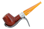 Rattrays Monarch Light 9mm Briar Smoking Pipe - Shape 18