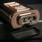 Palio Polaris Triple Flame Cigar Lighter - Black/Rose Gold