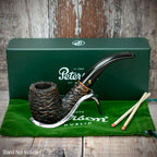 Peterson of Dublin Aran Rusticated Briar Smoking Pipe - Shape No.69