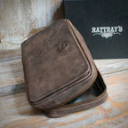 Rattray's Peat Leather 3 Pipe Tobacco Pouch