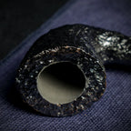 Savinelli Black Rusticated Churchwarden Briar Pipe - 921 6mm