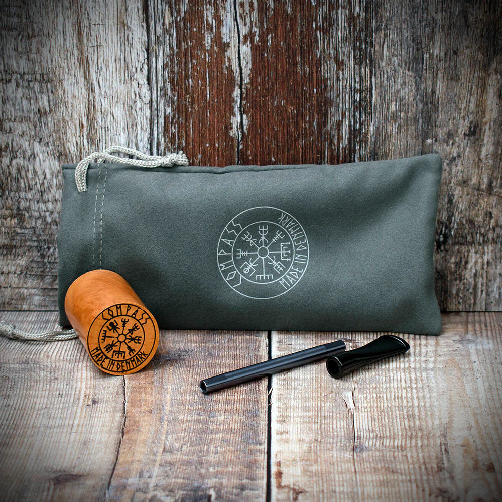 Erik Nording Compass Pipe - Natural Smooth Poker
