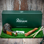 Peterson of Dublin Derry Rusticated Briar Smoking Pipe - Shape 150 - 9mm