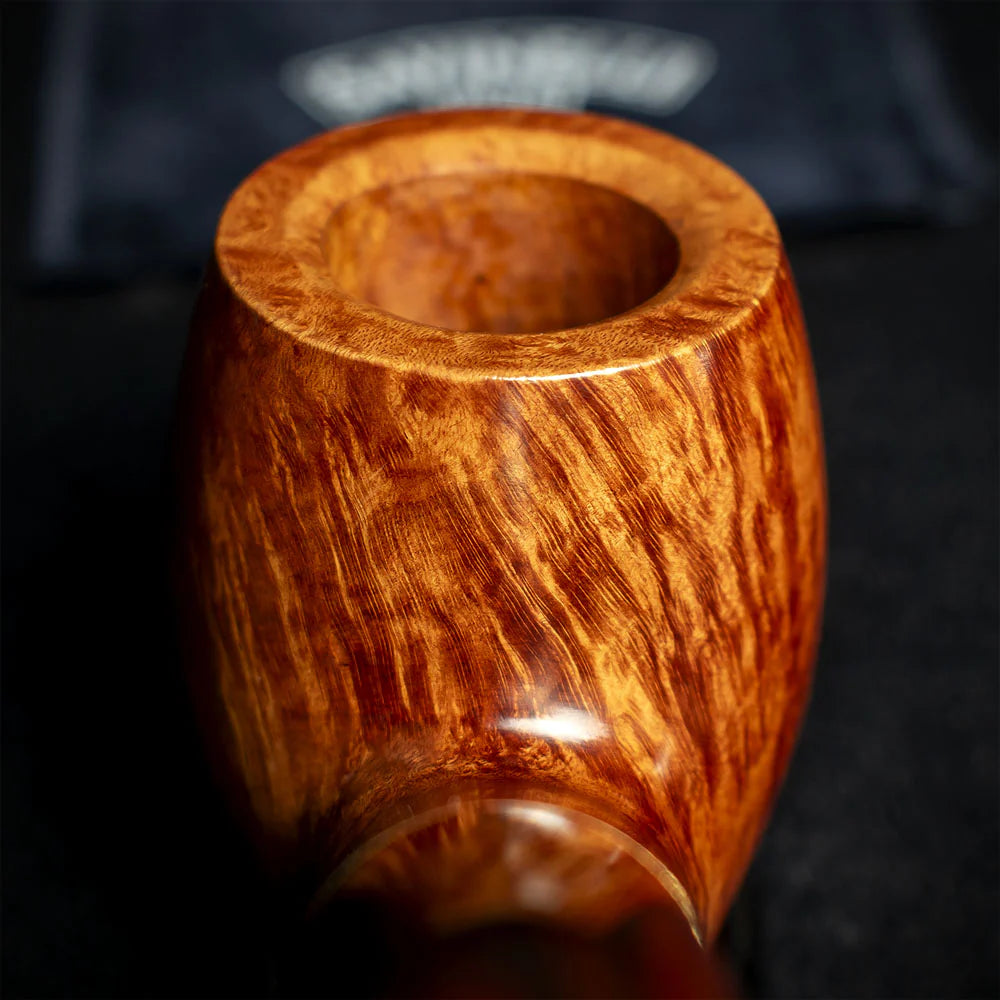 Savinelli Whiskey Natural Smooth 616KS - 6mm Briar Pipe