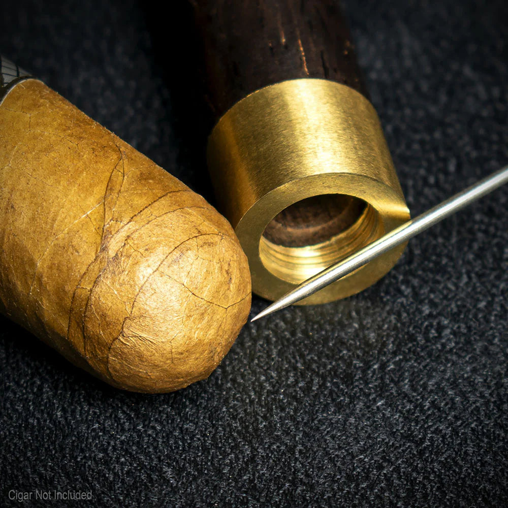 Vintage Style Wooden Cigar Drill Spike - Draw Enhancer Tool