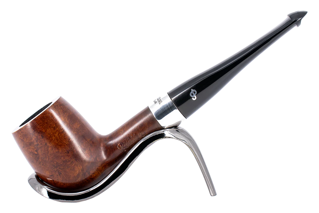 Peterson of Dublin Kildare Silver Mounted Briar Pipe - Shape No.06 9mm Filter