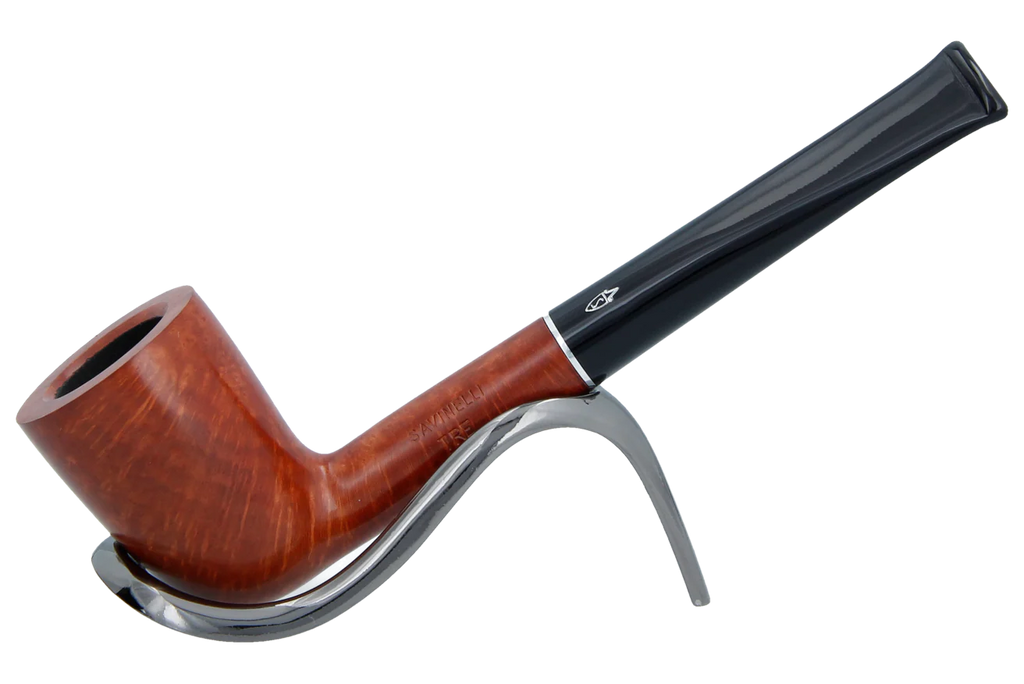 Savinelli Tre Smooth Briar Pipe (401)