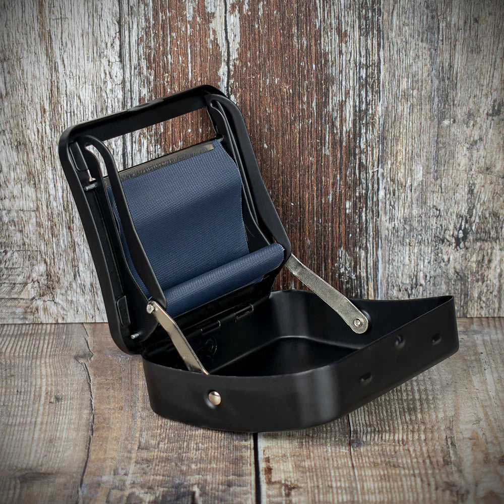 "Cool" Adjustable Black Metal Automatic Rolling Box - Cloth Blind