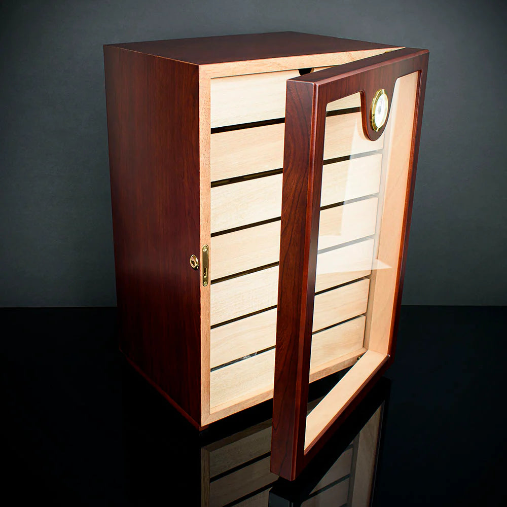 Cigar Humidor Cabinet Cherry HU22 - 200 Cigar Capacity