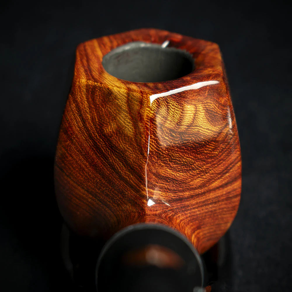 Smoke-King 9mm Rosewood Budget Pipe - Bent