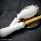 Bavarian Pipe Churchwarden Porcelain Bowl - Deer Scene