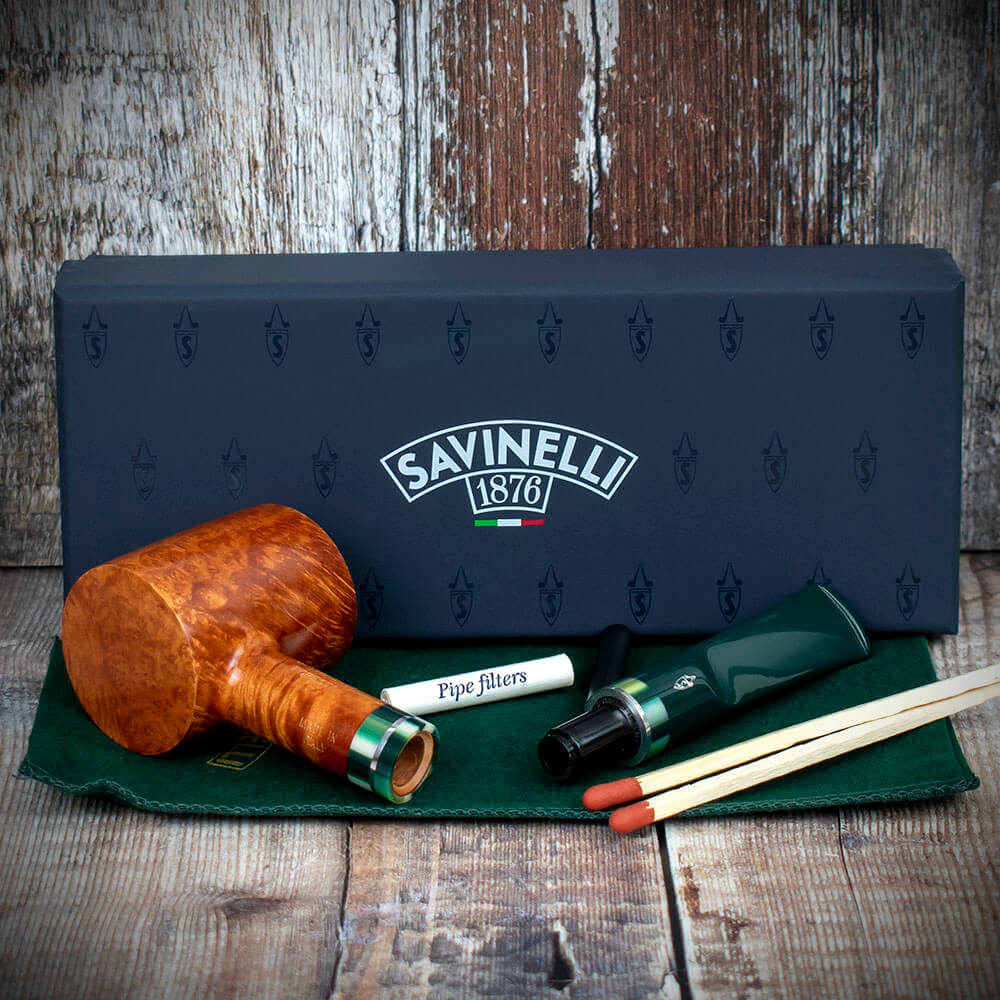 Savinelli Foresta Smooth Natural 310 - 6mm Briar Pipe