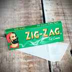 Zig Zag Regular Green Cigarette Papers 50 Leaves - Single Booklet