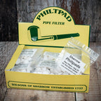 Sharrow Philtpads White Chalk Pipe Filters - Bag of 25