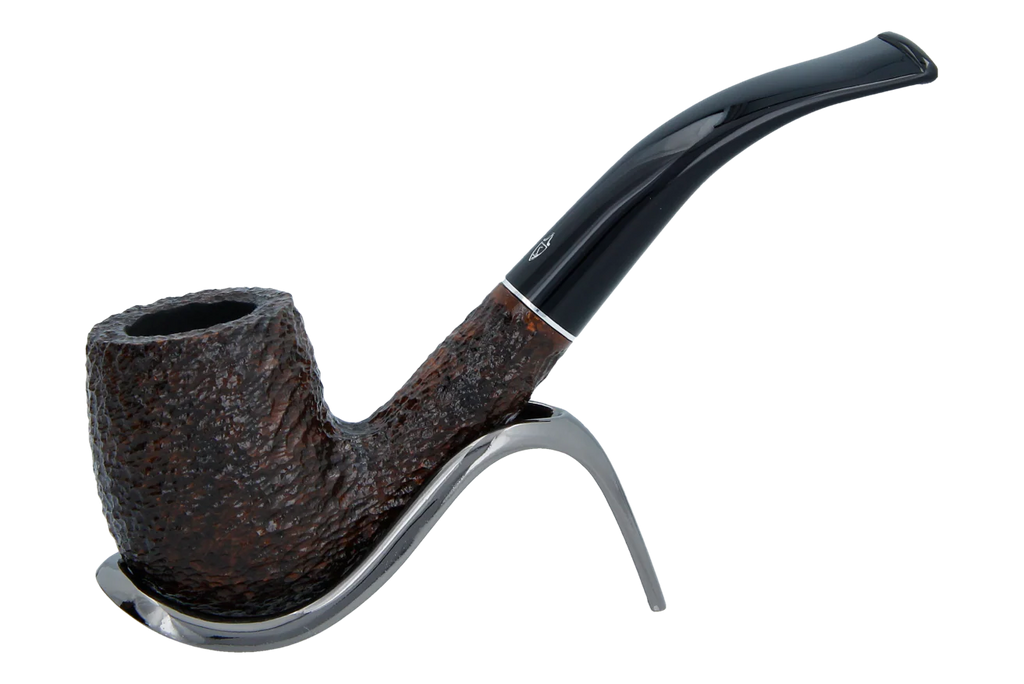 Savinelli Tre Rusticated Briar Pipe - 606