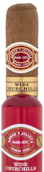 Romeo y Julieta Wide Churchill Tubos Cuban Cigar - Single
