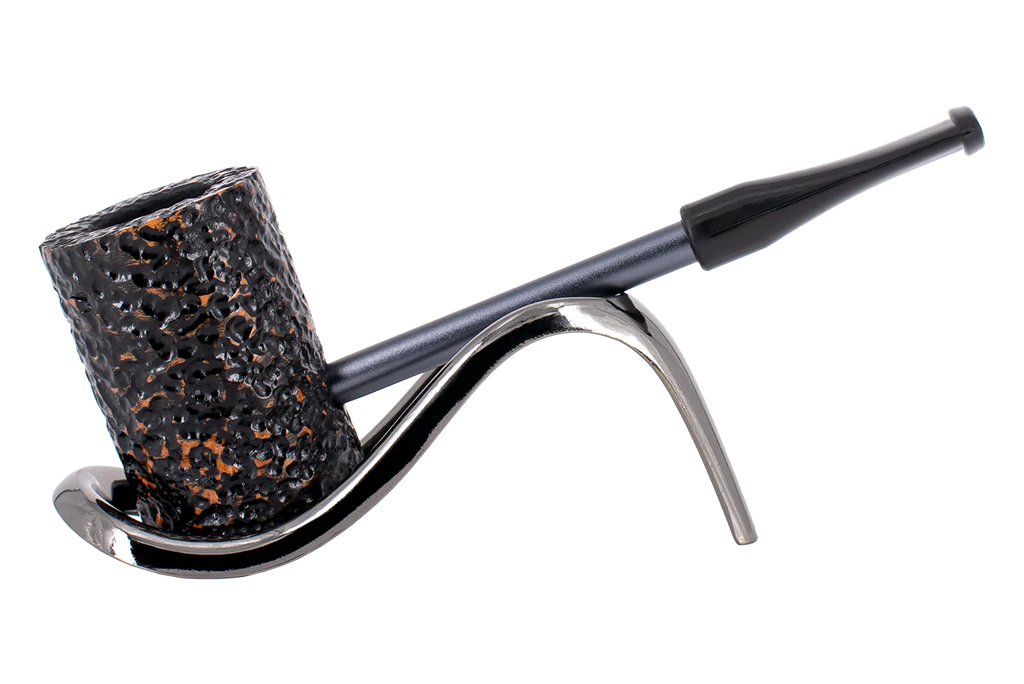 Erik Nording Compass Pipe - Brown Rustic Poker