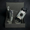 Triple Flame Cigar Lighter & Cutter Set