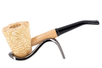 Missouri Meerschaum Mark Twain Corn Cob Pipe - Bent