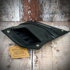 Black Leather Handroller's Wallet