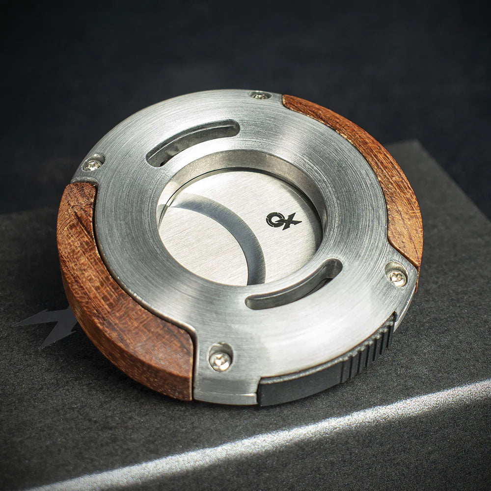 Xikar XO Redwood Double Blade Guillotine Cigar Cutter