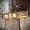 OCB Kingsize Slim Virgin Rolling Papers - Single Pack