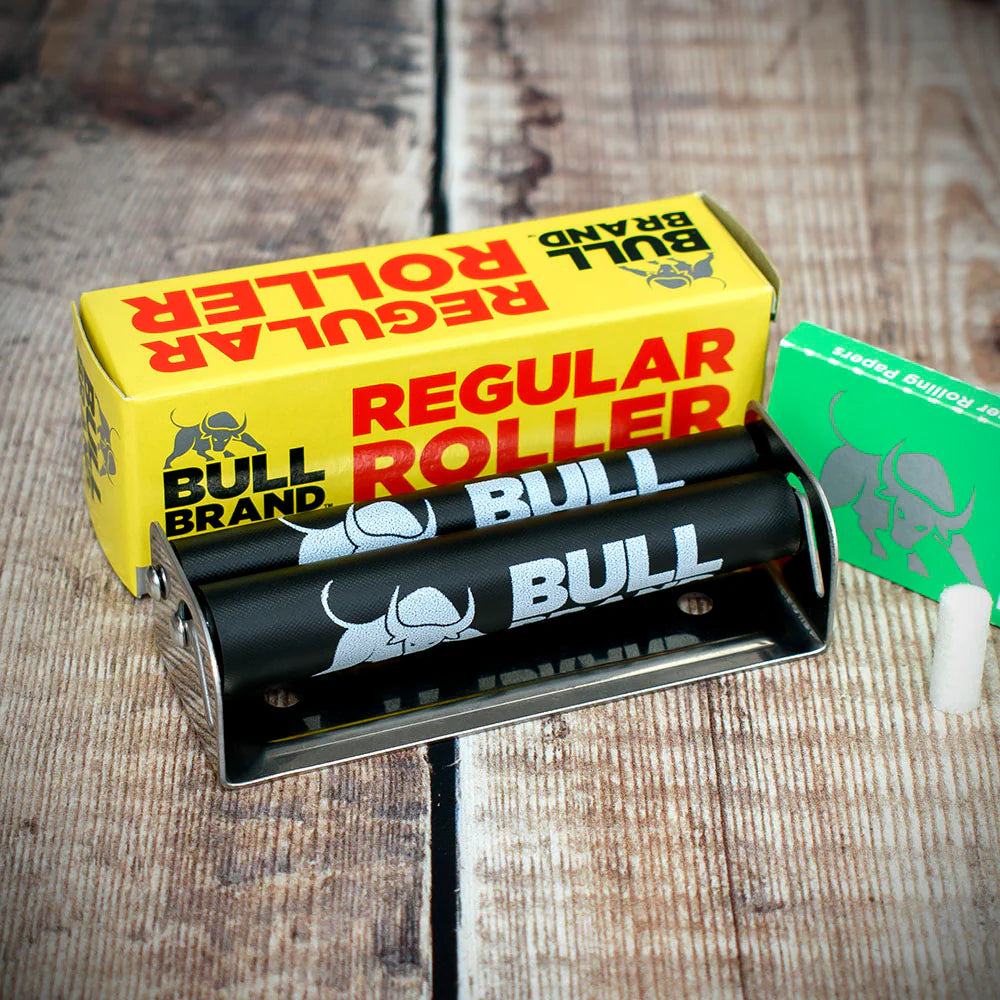 Bull Brand Metal Cigarette Rolling Machine - Regular