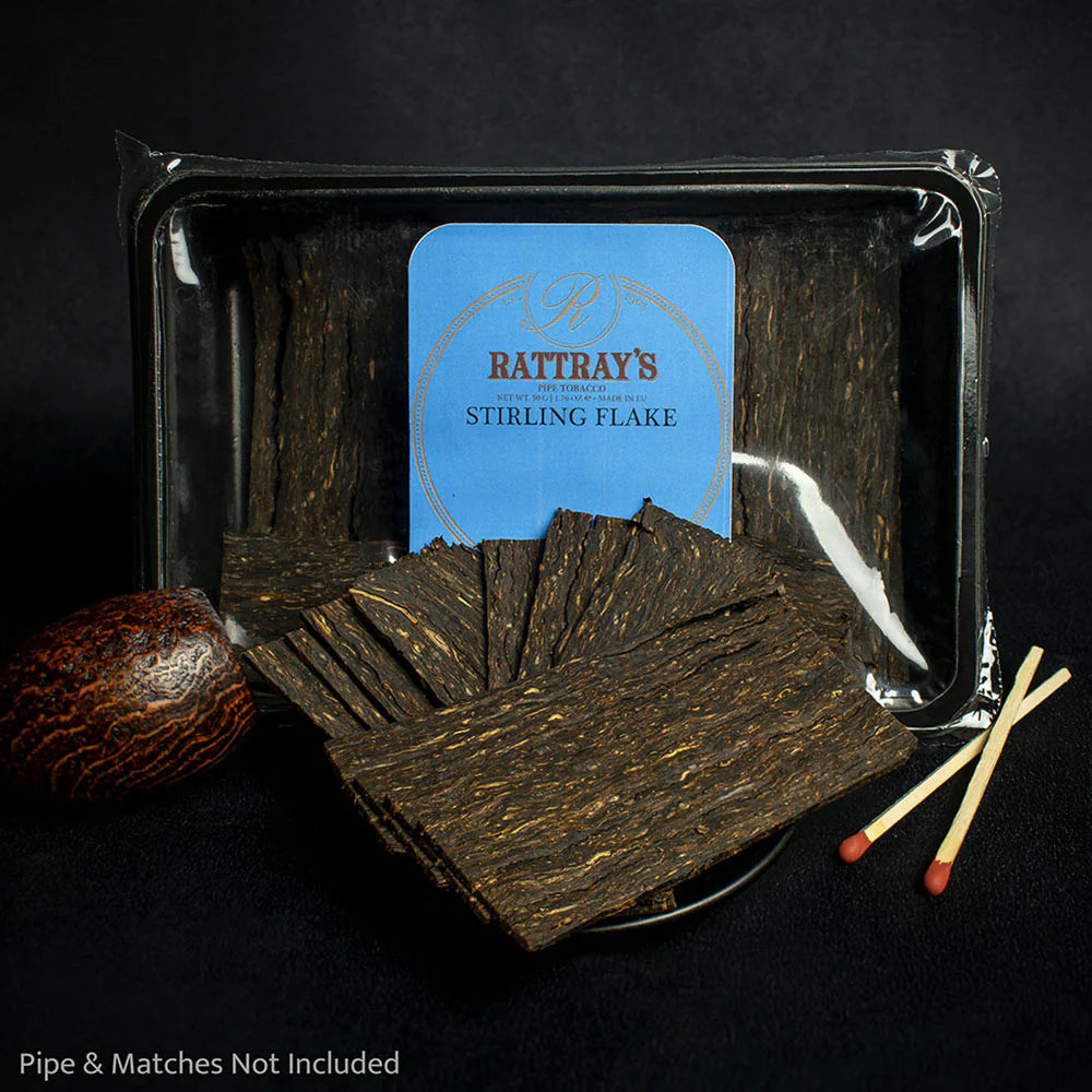Rattray's Stirling Flake Pipe Tobacco - 250g Bag
