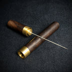 Vintage Style Wooden Cigar Drill Spike - Draw Enhancer Tool