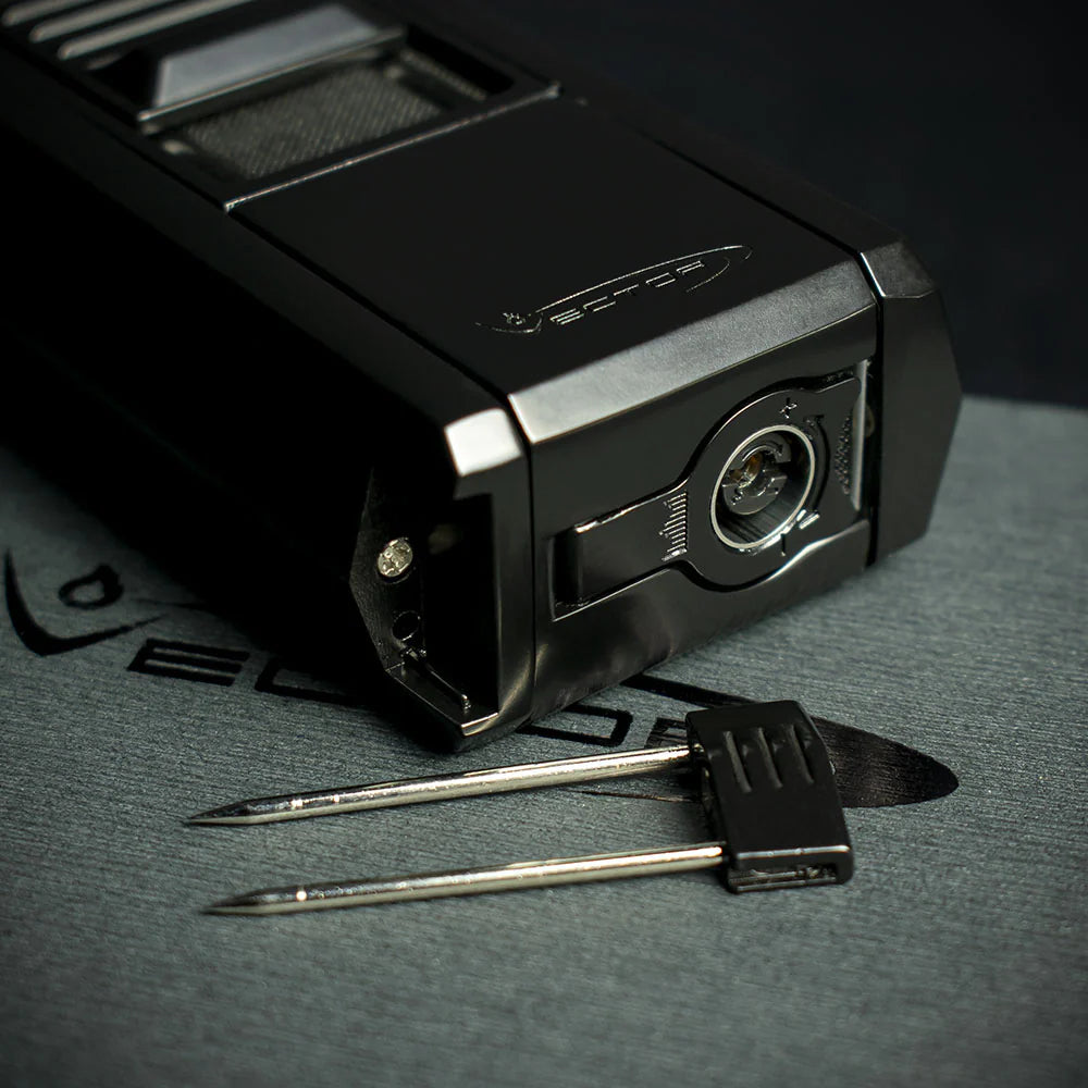 Vector Thor Single Flame with V-cutter - Black Matte
