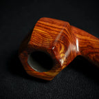 Smoke-King 9mm Rosewood Budget Pipe - Bent
