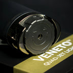Palio Veneto Quad Flame Cigar Lighter - Black
