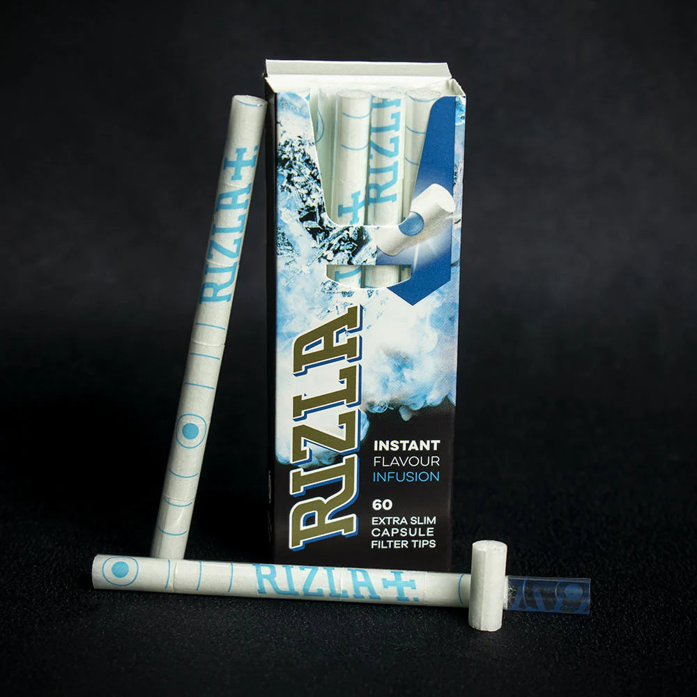 Rizla Polar Blast Extra Slim Crushball Filters 60s