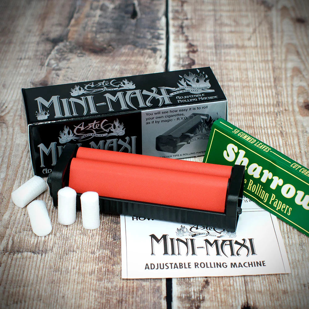 Mini Maxi Plastic Cigarette Roller - Regular Adjustable