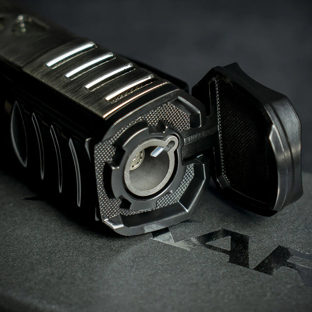 Xikar Tactical 1 Single Jet Flame Cigar Lighter -Gunmetal/ Black  551 GMBK