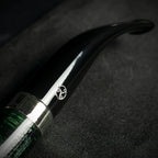 Rattray's Lowland 63 Green Smooth Bent 9mm Pipe