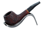 Savinelli Lollo Rusticated Brown (Marrone) 01 - 6mm Briar Pipe
