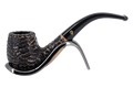 Peterson of Dublin Aran Rusticated Briar Smoking Pipe - Shape No.65