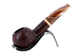 Savinelli Dolomiti Rustic Light Brown 321 - 9mm Briar Pipe