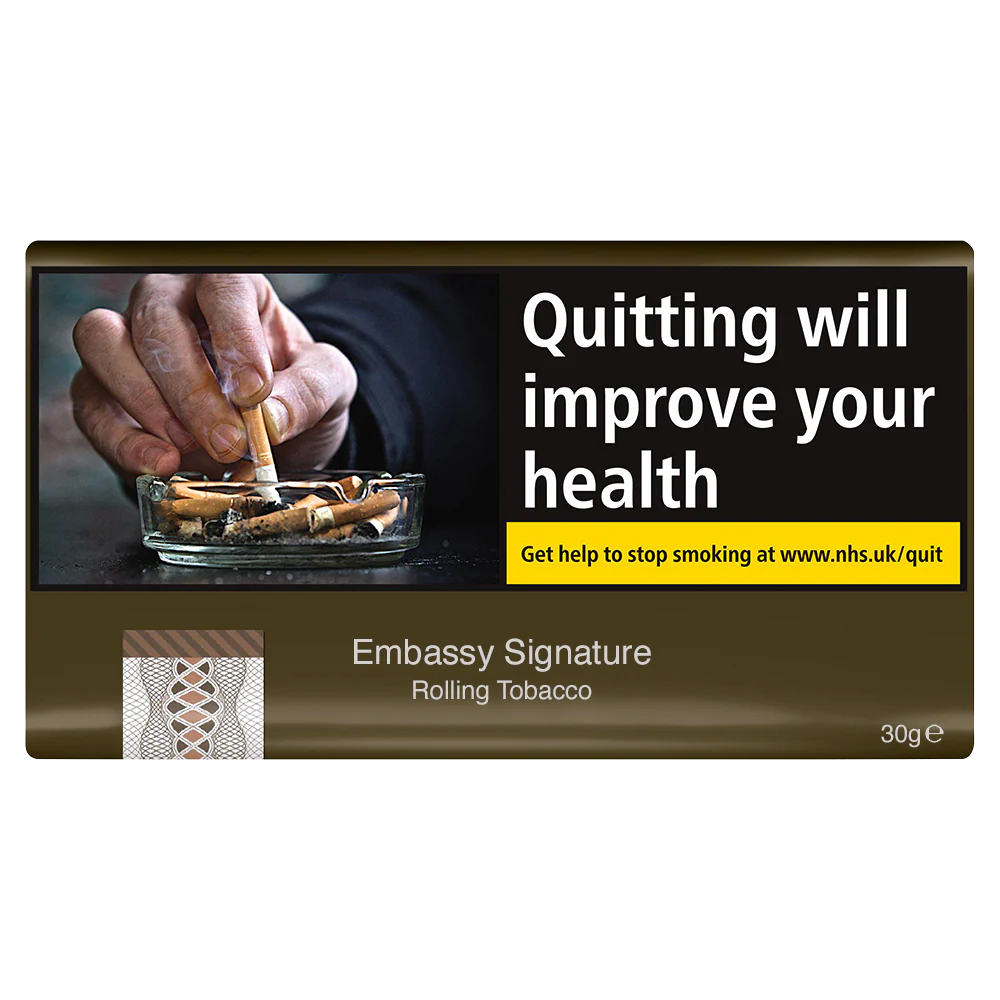 Embassy Signature Handrolling Tobacco - 30g Pouch