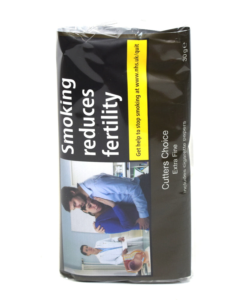 Cutters Choice Extra Fine Hand Rolling Tobacco Pouch