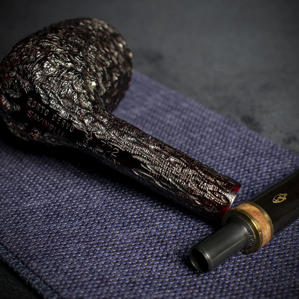Savinelli Porto Cervo Rustic 702 - 6mm Briar Pipe