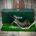 Peterson of Dublin Aran Rusticated Briar Smoking Pipe - Shape No.268