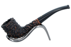 Peterson of Dublin Aran Rusticated Briar Smoking Pipe - Shape No.268